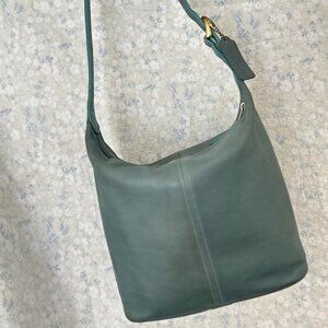 OCEAN AQUA COSTA RICA VINTAGE COACH SOHO BUCKET BAG 4148